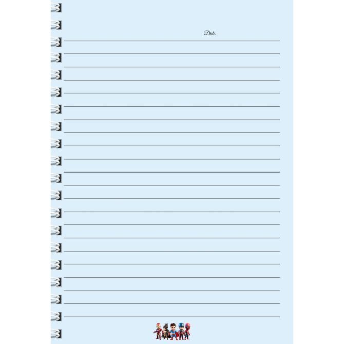 Marvel Avengers Super Hero Kids Diary Journal Notebook A5