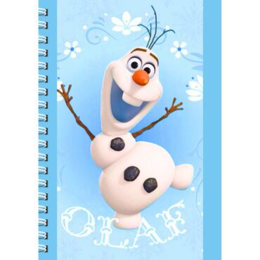 Olaf Diary Notebook Journal/ Olaf Snowman Frozen Elsa Notebook Diary Planner (A5)