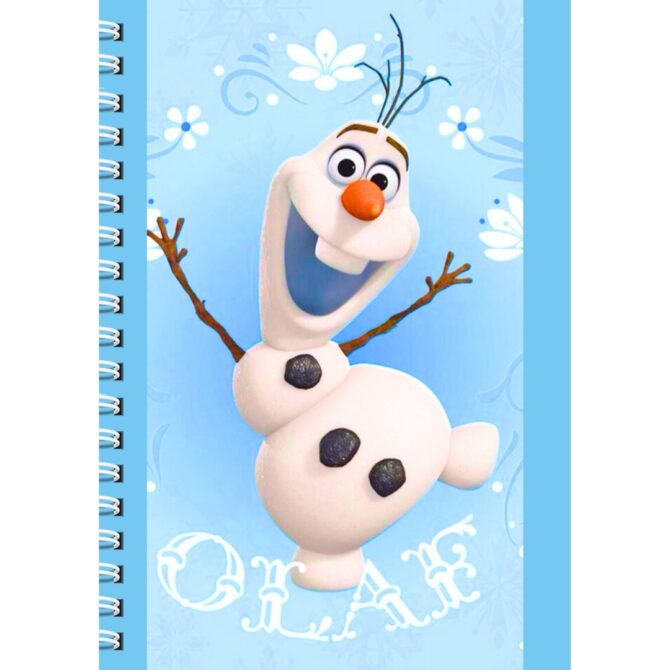 Olaf Diary Notebook Journal/ Olaf Snowman Frozen Elsa Notebook Diary Planner (A5)