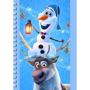 Olaf and Sven Frozen Notebook Diary/ Disney Frozen Snowman Reindeer Notebook Pakistan (A5)