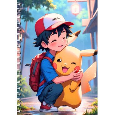 Pokémon- Pikachu and Ash Diary Notebook Journal A5