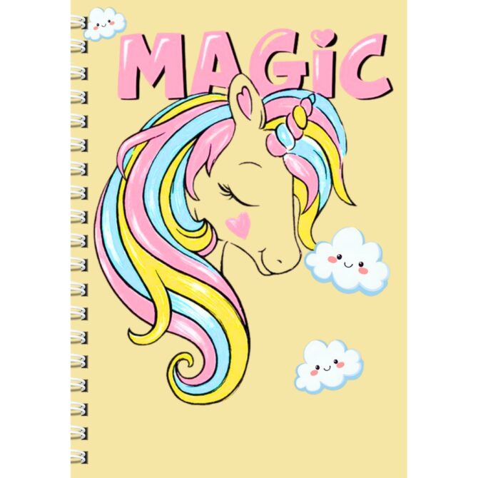 Rainbow Magic Unicorn Notebook Pakistan/ Cute Unicorn Diary Girls (A5)