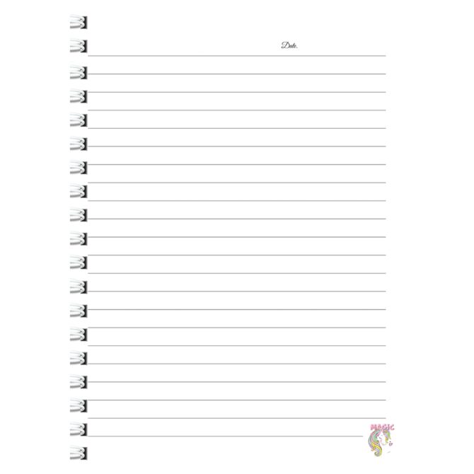 Rainbow Magic Unicorn Notebook Pakistan/ Cute Unicorn Diary Girls (A5)