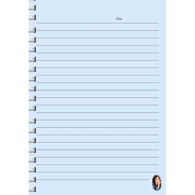 Sajal Ali Notebook Diary Journal- A5