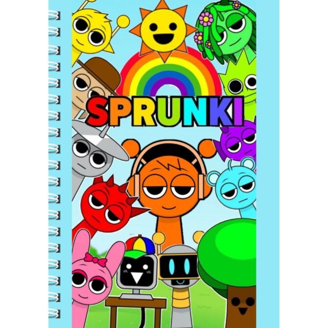 Sprunki Notebook Diary Journal (A5)