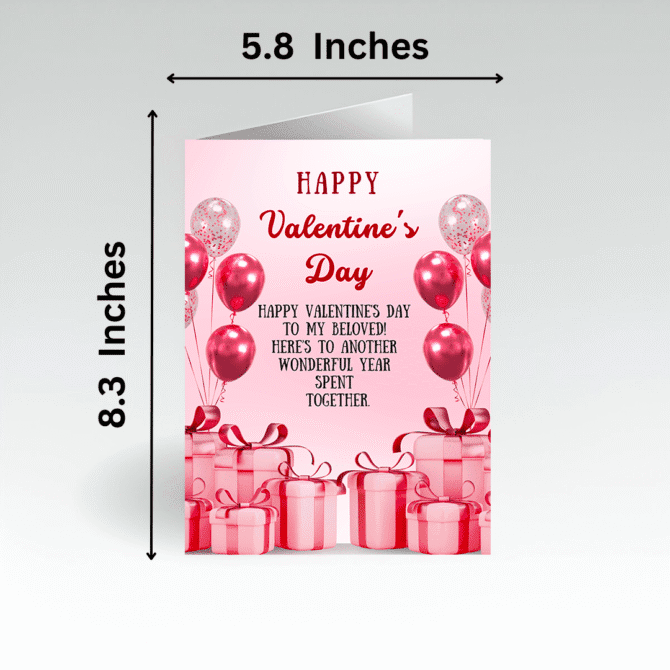 Stunning Valentines Day Card to Beloved