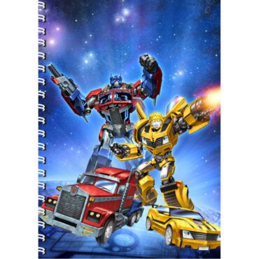 Transformers Diary Notebook Journal A5