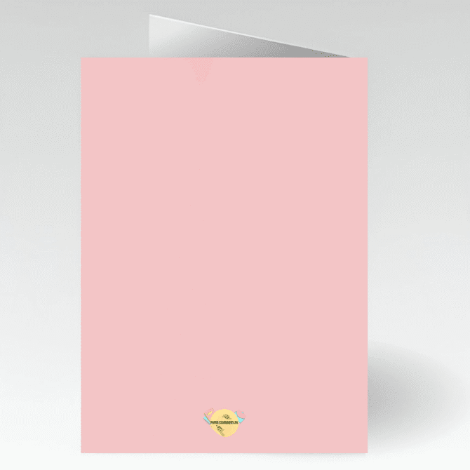 Trendy Popular Thank You Card- Latest Playful Design