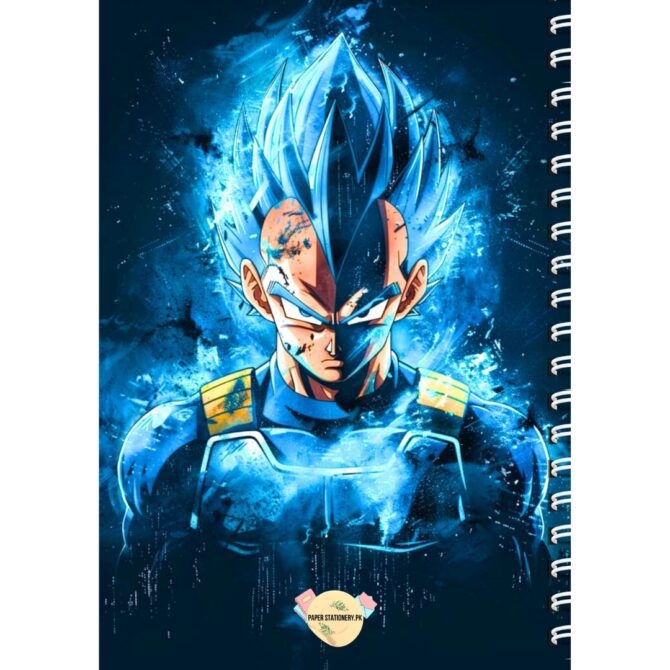 Vegeta Diary Notebook Journal- A5  (Dragon Ball Z)