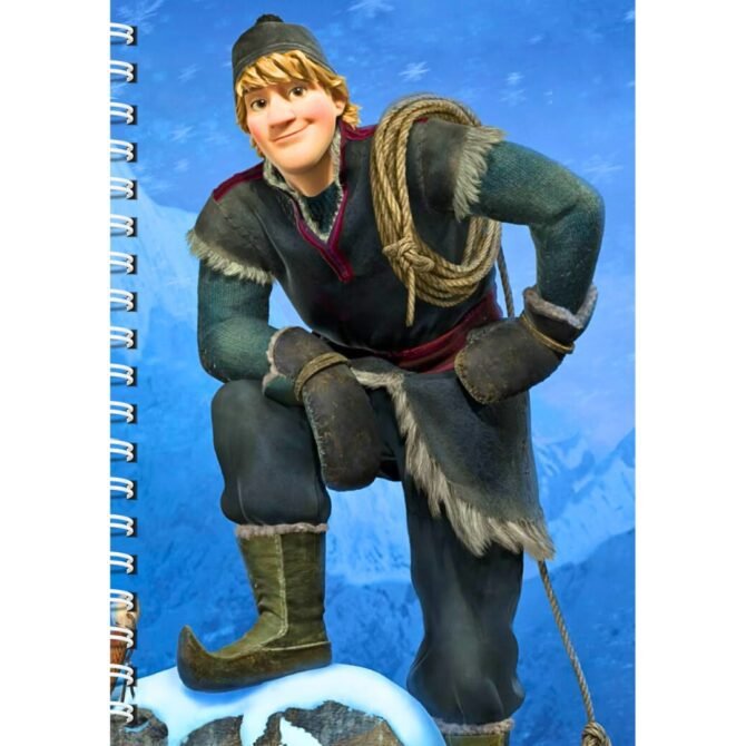 Kristoff Frozen Diary Notebook/ Kristoff Elsa Frozen Notebook Journal Diary (A5)