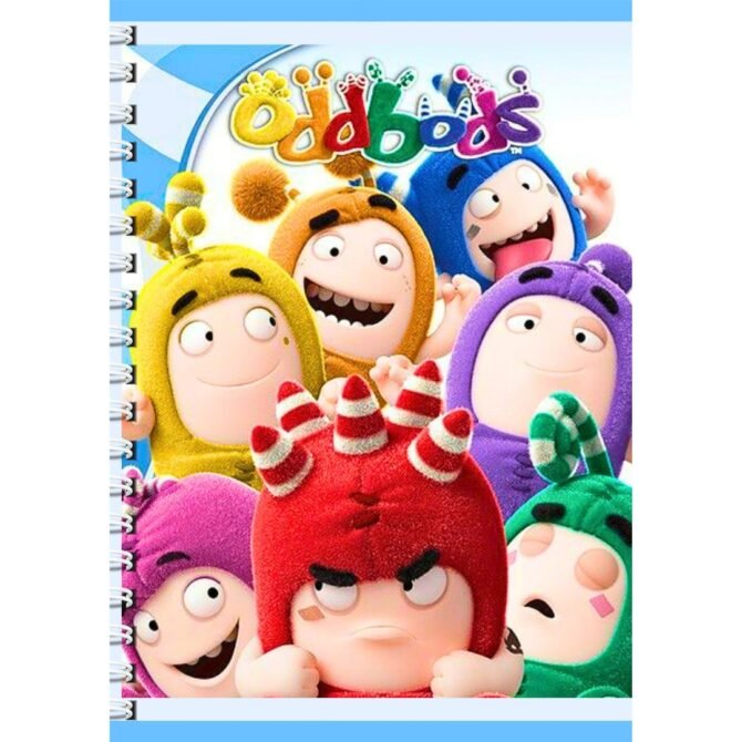 Oddbods Diary Notebook Journal (A5)