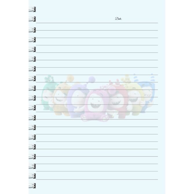 Oddbods Diary Notebook Journal (A5)