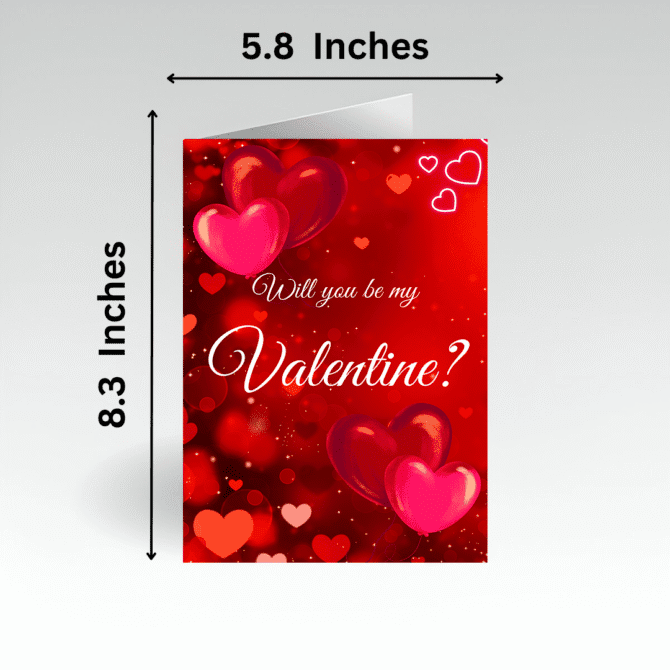 Will You Be My Valentine Card