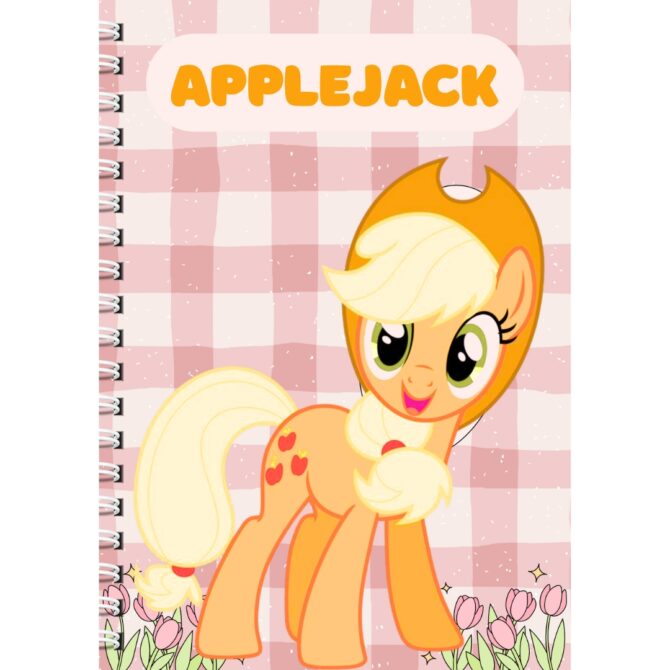 Applejack Diary Notebook- My Little Pony Diary Journal (A5)
