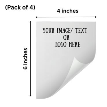 Custom Stickers (Pack of 4)
