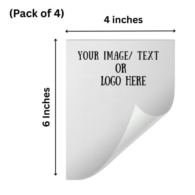 Custom Stickers (Pack of 4)