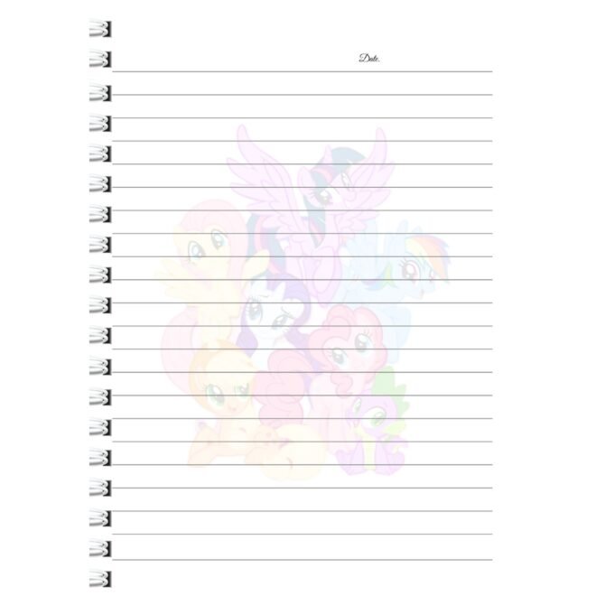 My Little Pony Diary Notebook (A5)