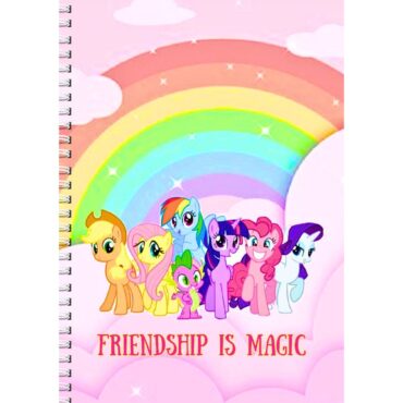My Little Pony Register Notebook A4/ Cute Friendship Register (A4)
