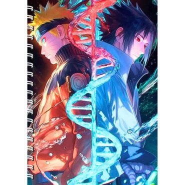 Naruto Uzumaki Sasuke Uchiha A5 Diary - Premium Anime Notebook Pakistan