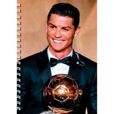 Ronaldo Ballon d'Or Diary Notebook - Legend Success Champion Journal (A5)