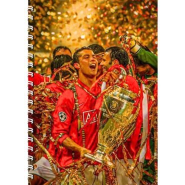 Ronaldo Champions League Diary Notebook - CR7 Victory Journal Planner (A5)