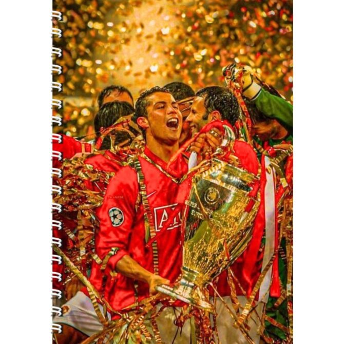 Ronaldo Champions League Diary Notebook - CR7 Victory Journal Planner (A5)