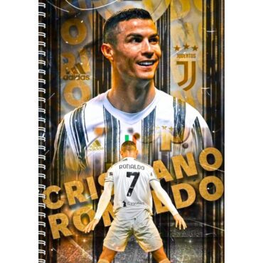 Ronaldo Juventus Register - CR7 Student Notebook Pakistan (A4)