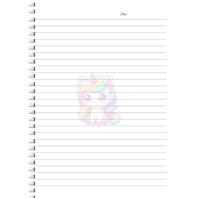 Unicorn Register Notebook Pakistan/ Cute Unicorn Register (A4)