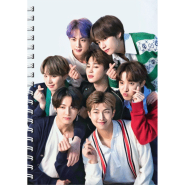 BTS K-pop A5 Notebook Pakistan