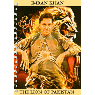 Imran Khan Diary- The Lion of Pakistan Imran Khan Notebook (A5)