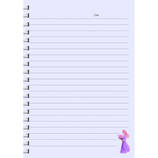 Rapunzel Notebook Diary Journal (A5)