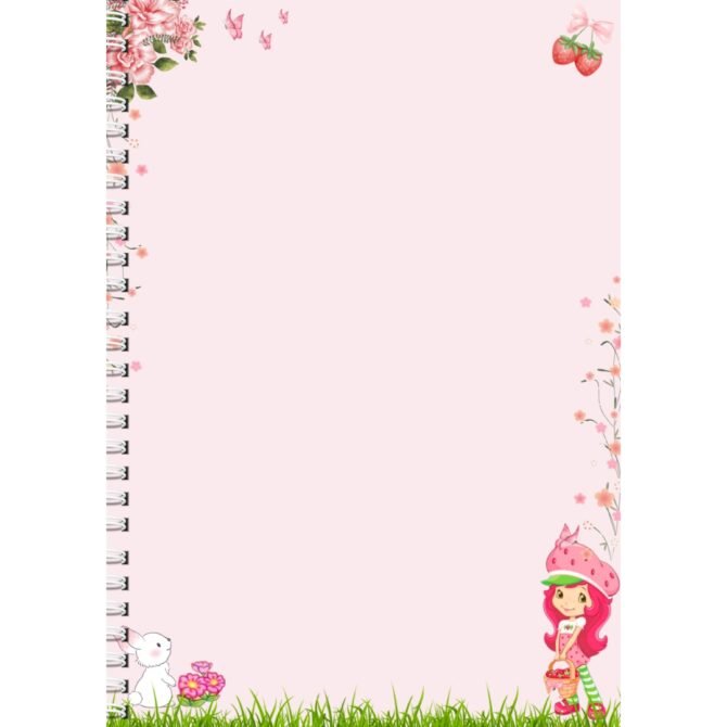 Strawberry shortcake Register Notebook Pakistan (A4)