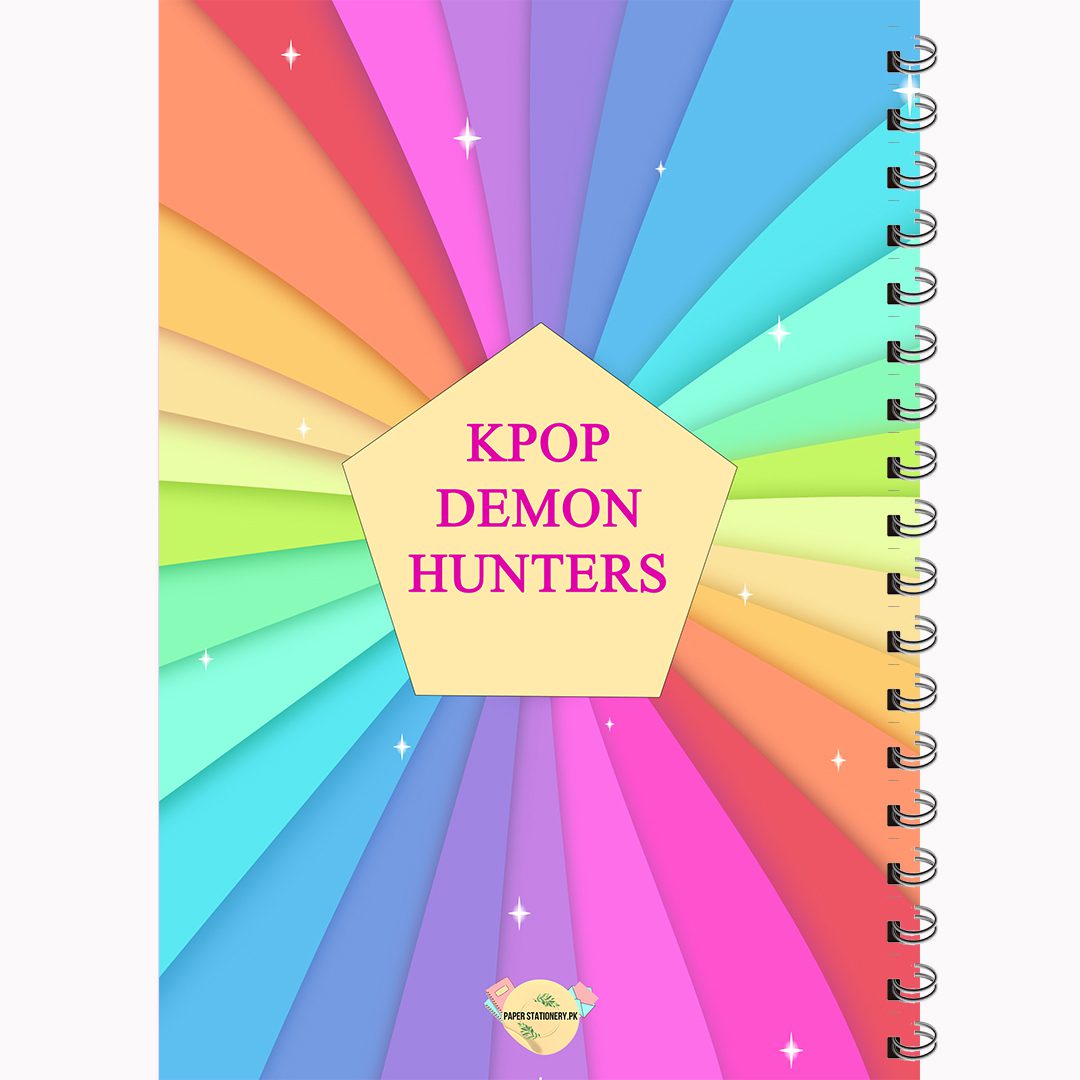 Demon Hunter Diary - Anime Girls Journal -Mira, Rumi & Zoey | Cute Chibi Character Notebook | A5 Notebook Writing Diary for Teens & Adults