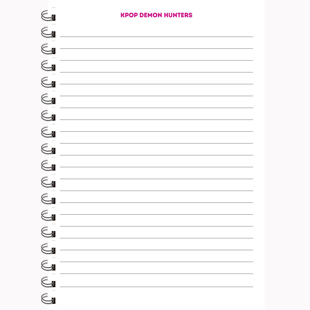 Demon Hunter Diary - Anime Girls Journal -Mira, Rumi & Zoey | Cute Chibi Character Notebook | A5 Notebook Writing Diary for Teens & Adults