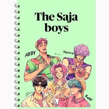Saja Boys K-Pop Notebook | K-Pop Demon Hunters Journal (A5)