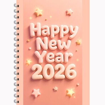 New Year 2026 Planner & Diary - Daily Goal Journal (A5)