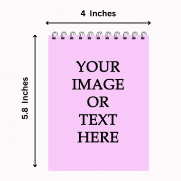Custom Pocket Notebook- (A6) | Free Delivery Pakistan