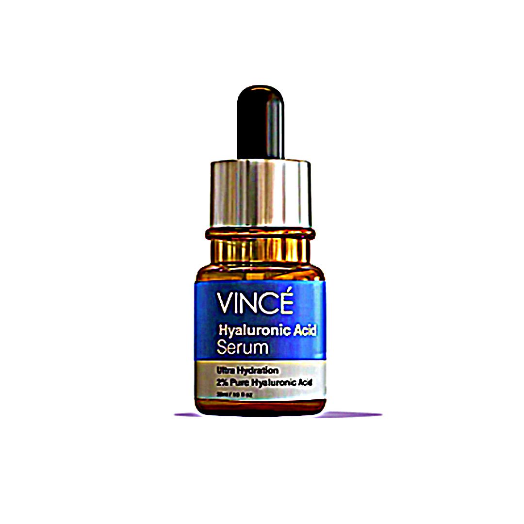 Vincé Hyaluronic Acid Serum 30ml | 2% Pure Hyaluronic Acid + Vitamin B5 | Ultra Hydration Face Serum for Dry Dull Dehydrated Skin | Reduces Fine Lines Wrinkles | Paraben Free Vegan Dermatologically Tested | Best Price in Pakistan | FREE DELIVERY PAKISTAN | COD Available